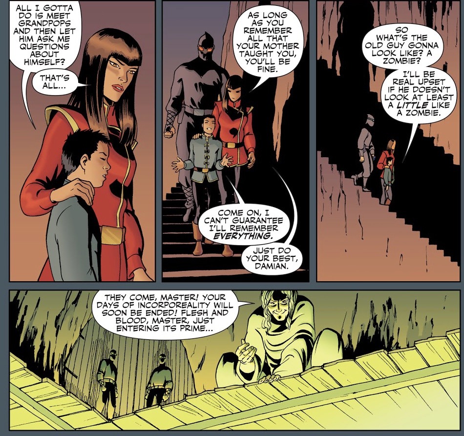 dami-babybat- — I wrote Talia as a good mother (like, she might...