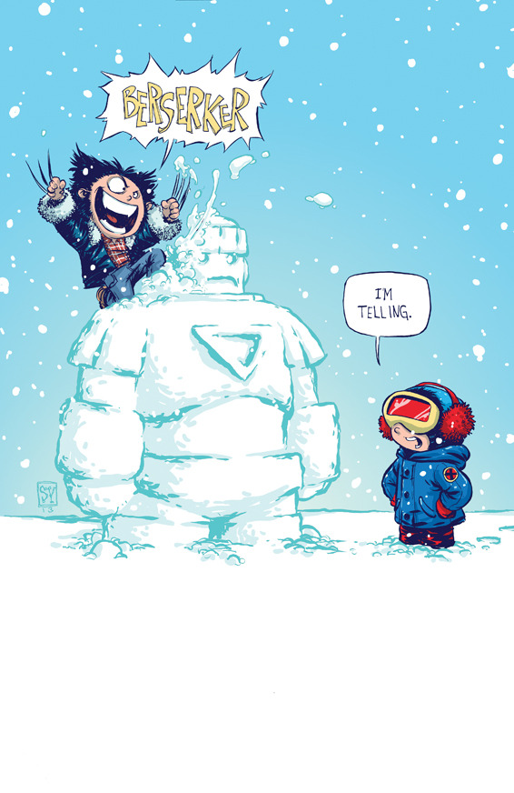 the-nerd-professor:  Marvel Babies from Skottie Young Team Marvel Babies Concept