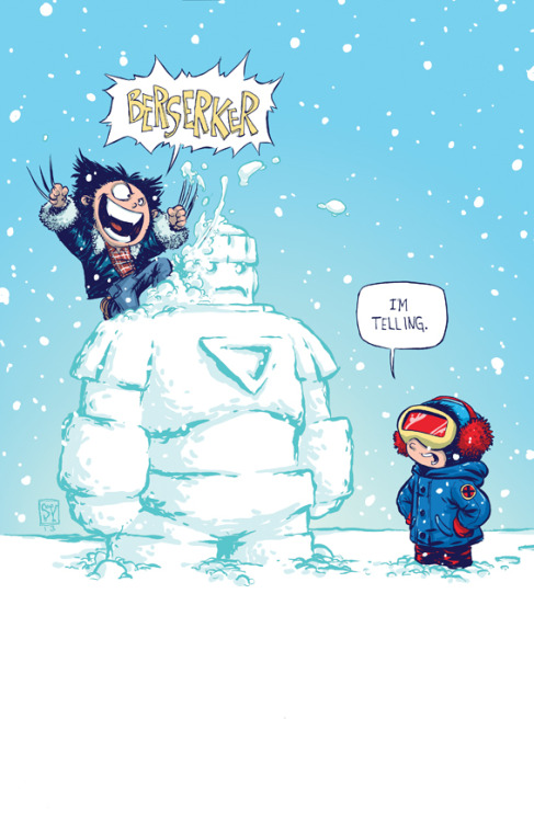 Porn photo the-nerd-professor:  Marvel Babies from Skottie