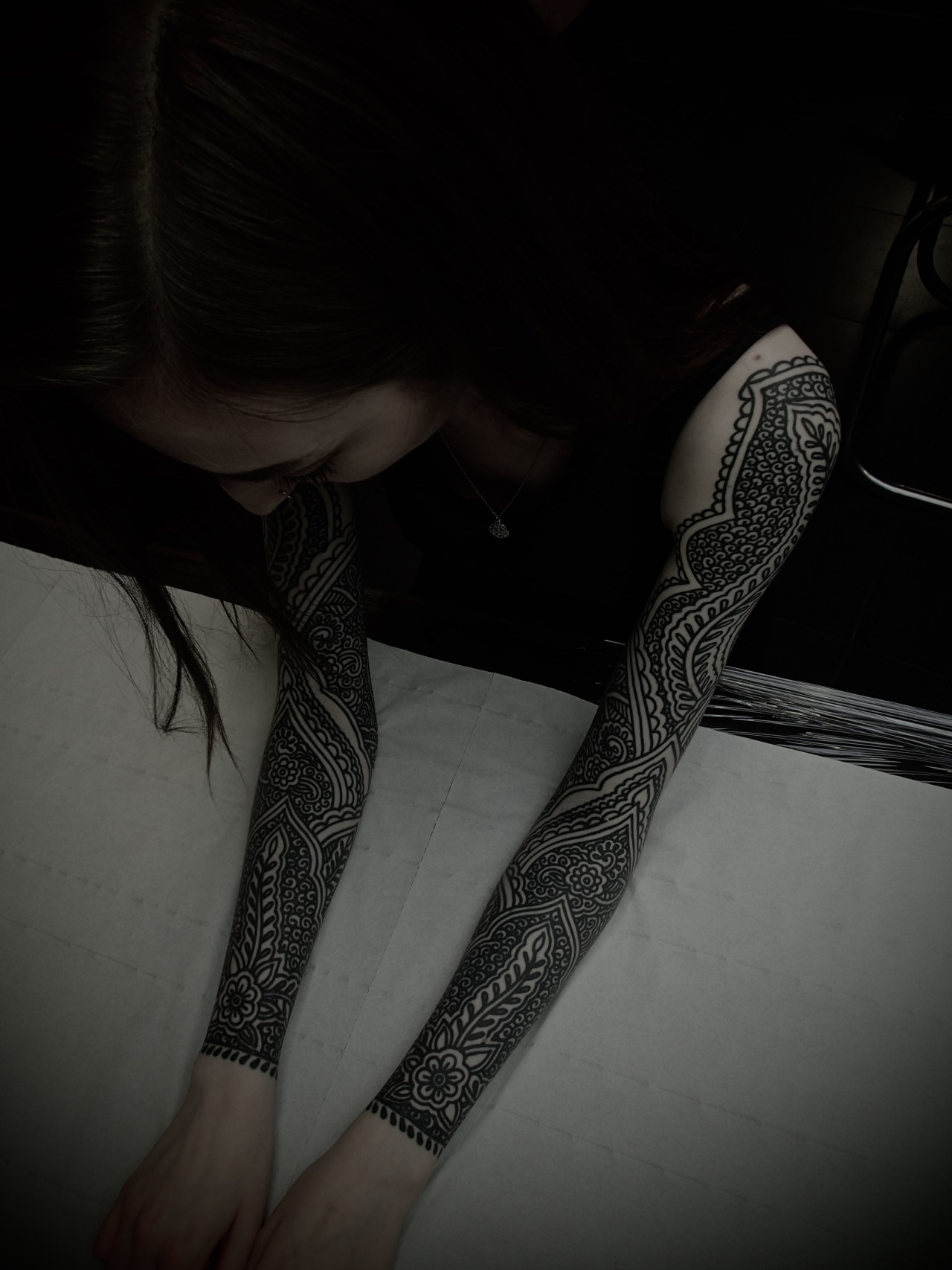 electrictattoos:  guyletatooer:  healed part  On Katie  July 2015  Into You Tattoo
