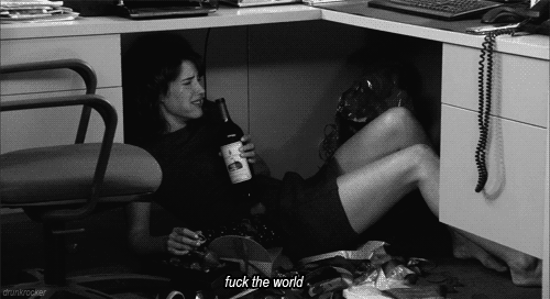 red-paintedwrists:  sad b&w blog 