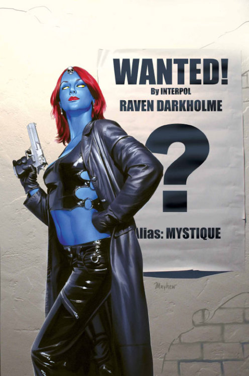 league-of-extraordinarycomics:Mystique by Mike Mayhew.