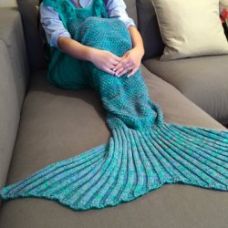 OMG @dharuadhmacha! Mermaid blankets! I immediately