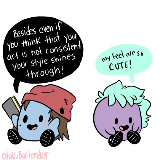 allaboutstupid: CoNsiSteNcY You’ll find your style.  Just keep drawing.  