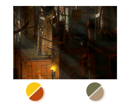 color palettes 1/∞ ghost of thornton hall I