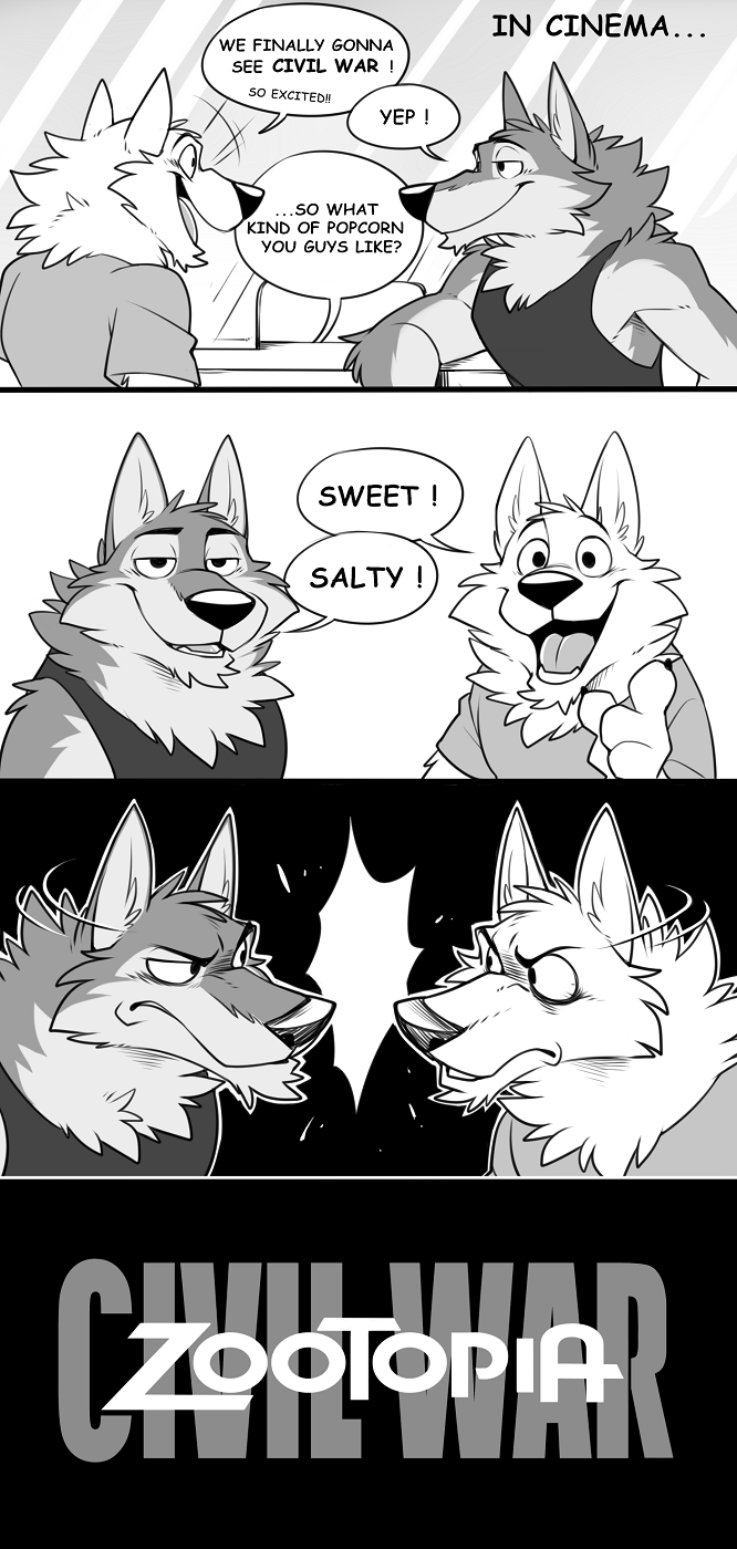 takemotoarashi:  Zootopia-Civil War “Which side are you on?”   