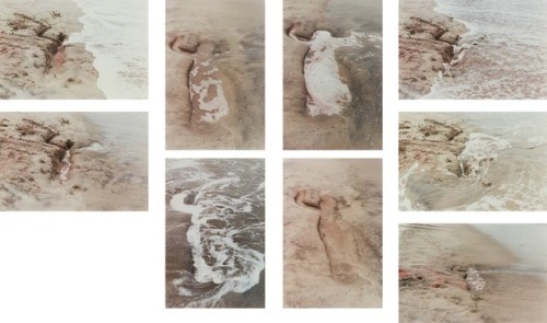 iehudit:Ana Mendieta, works with water c.1970s porn pictures