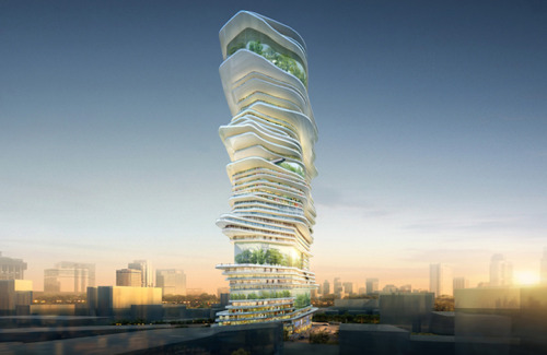 mymodernmet:SURE Architecture&lsquo;s Endless City is a fascinating proposal that transforms the sky