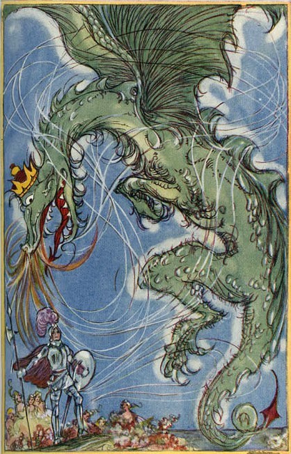 Alice Helena Watson ~ Dragon King ~ The Golden Weathercock ~ 1934 ~ viaThe Dragon is Ready to Fight