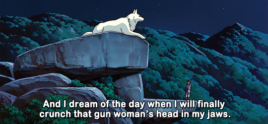 daily-ghibli:Princess Mononoke (1997), dir. Hayao Miyazaki