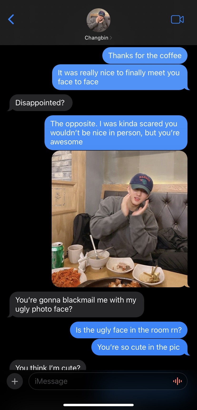 Texting The Wrong Number | Changbin X You