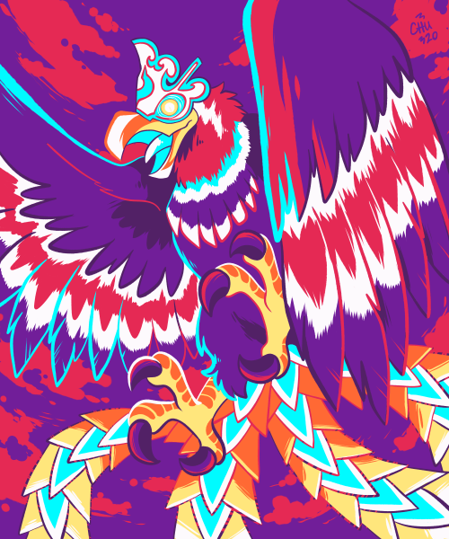 hyenafu:A colorful Helmaroc King inspired by the Wind Waker run on AGDQ 2020. And what a wild run it