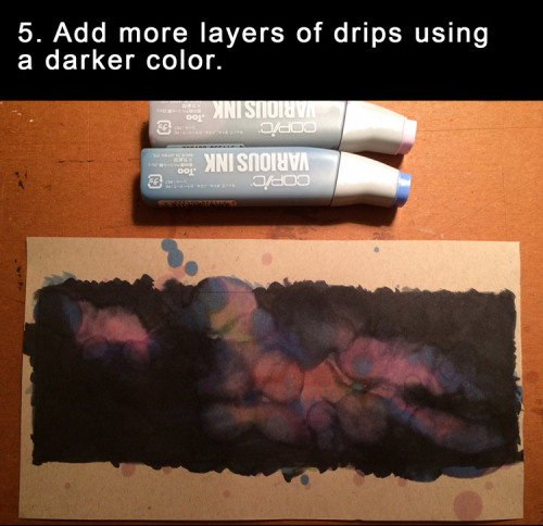 ** Auds Guide To Making Galaxies Using COPIC Markers **
