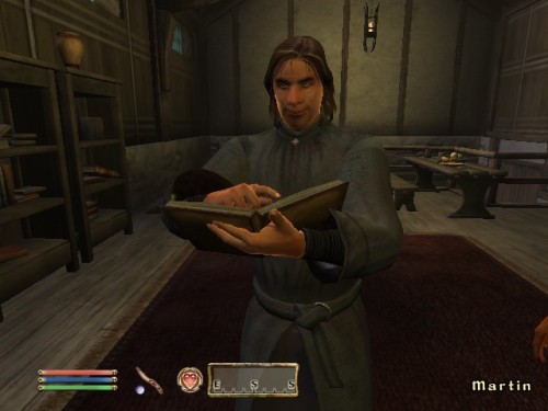 My two favorite characters in Oblivion are both bookworms  ¯\_(ツ)_/¯+Bonuses:Vicente&