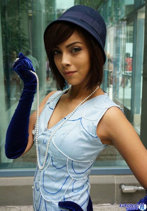 Porn Pics queens-of-cosplay:Flapper Korra and AsamiArt