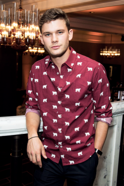 westwallys:  Jeremy Irvine attends the Inaugural