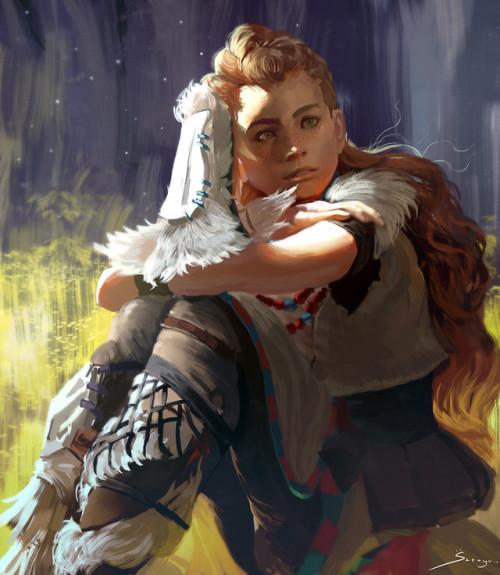 jonsnowboard:
“Aloy by Sarayu Ruangvesh
”