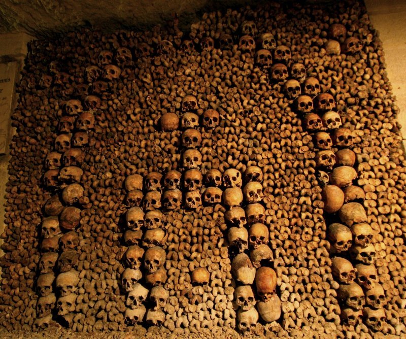 Perfect place for a stroll on All Hallow’s Eve &hellip; the Catacombs of Paris