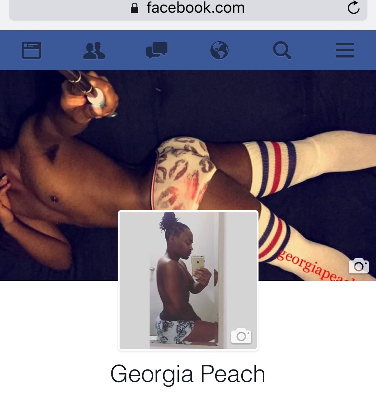 fangbangger:  Add me on my New FaceBook page:  Georgia Peach😍
