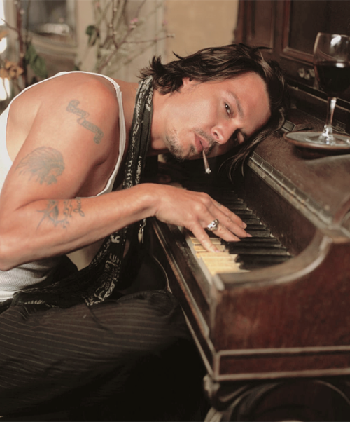 dailyjdepp: Johnny Depp photographed by Mark Selinger.