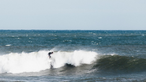 Fall swells at Rye Rocks