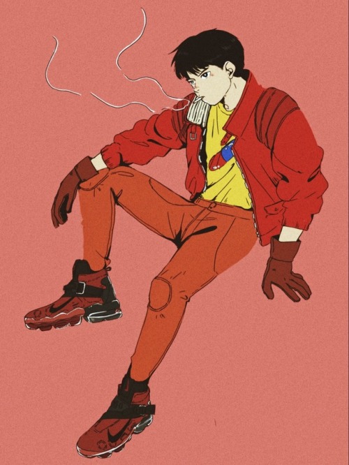 chicken-dumplings:Kaneda x Vapormax Flyknit Premier in Red