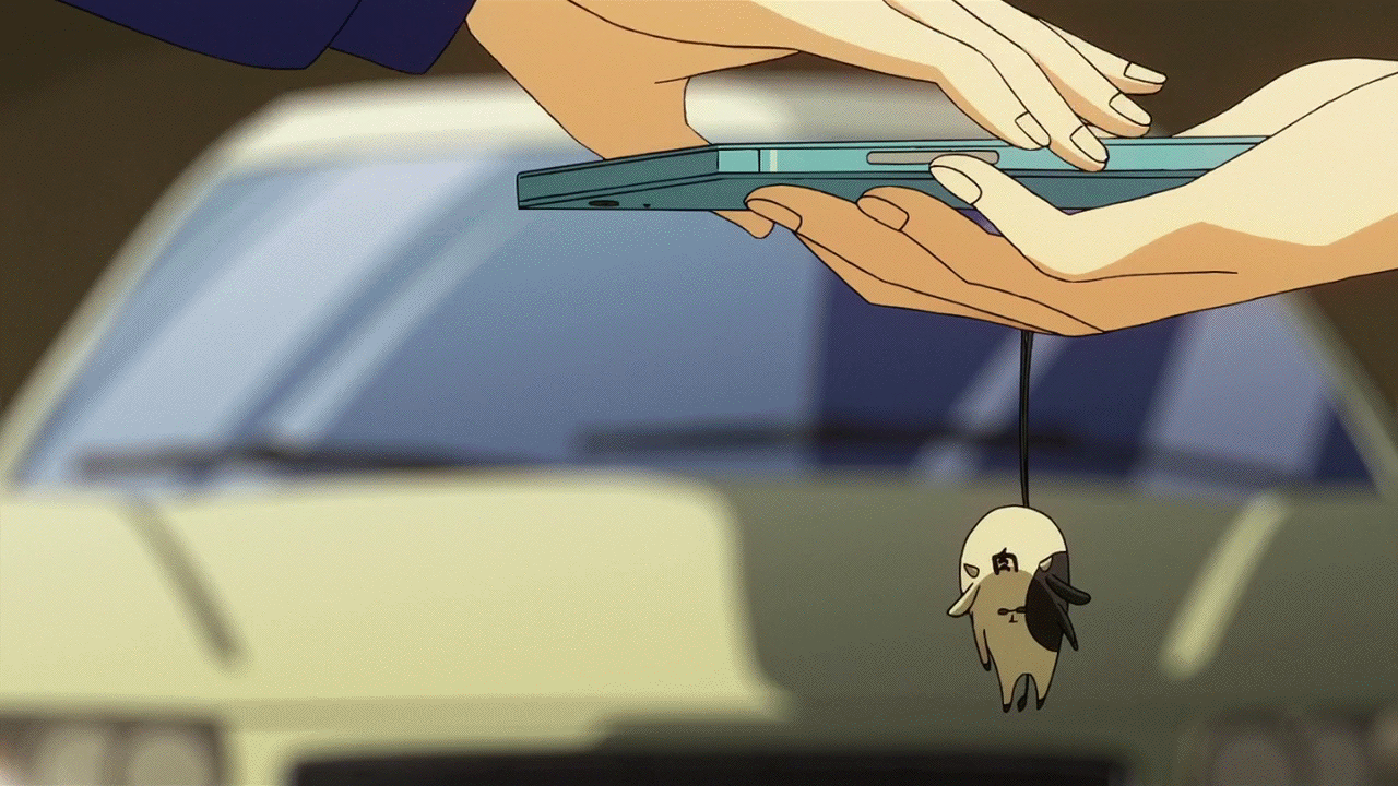 Anime petting gif