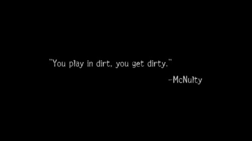The wire…..