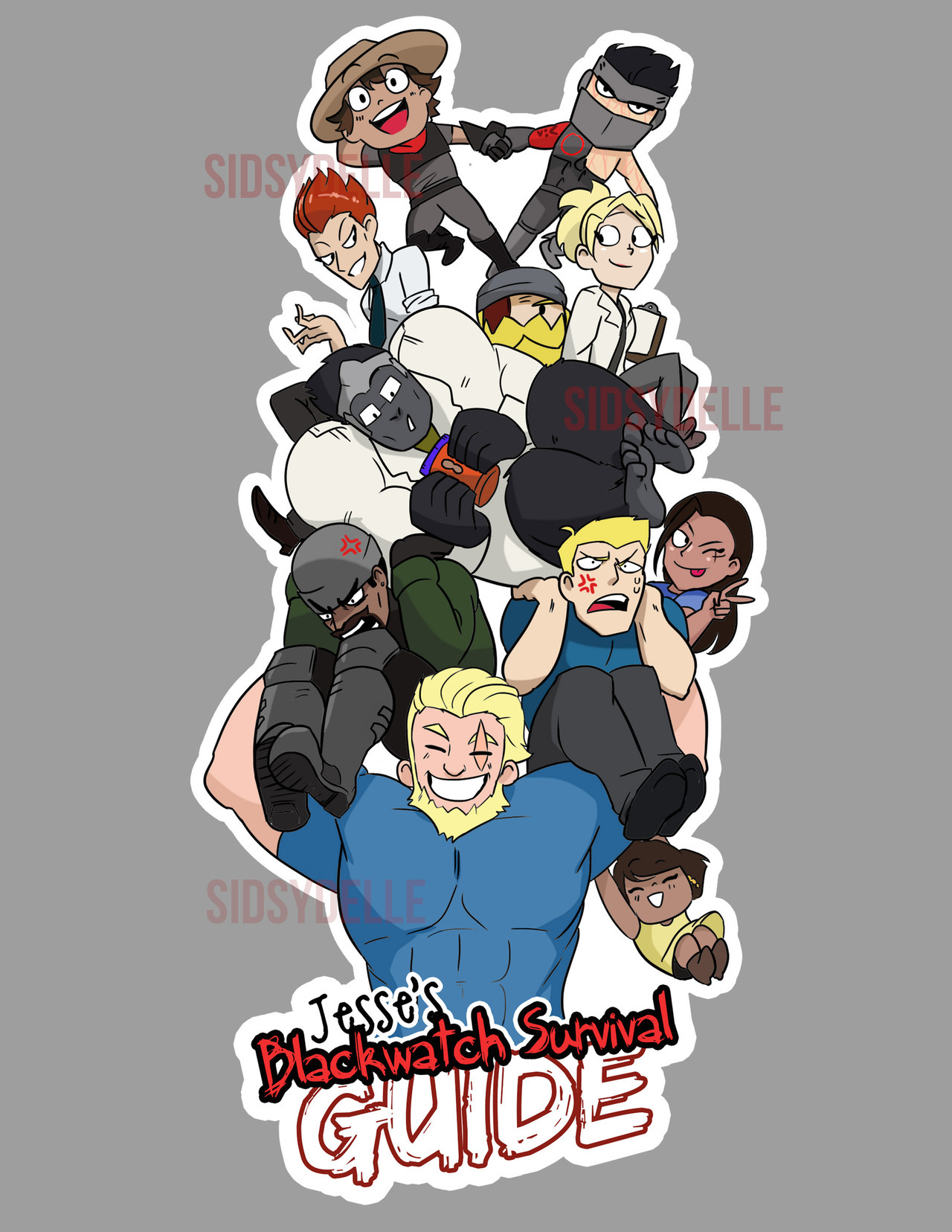 blackwatchguide: SHIRTS ARE BACK AGAIN!! Preorders are available now through my etsy HERE!