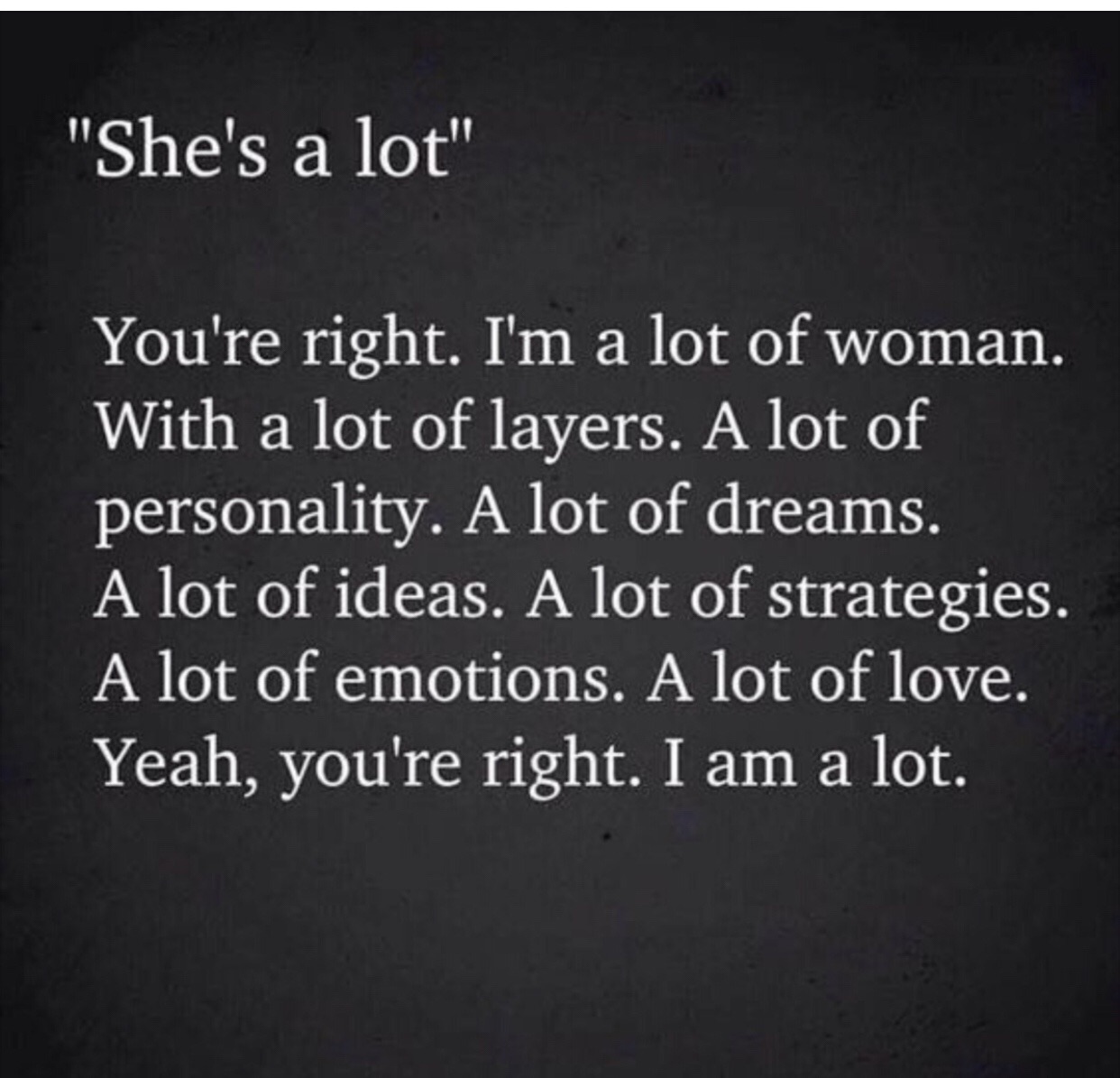 daddys-lil-pagulia:cestlaviebelleame:I.Am. 🙋🏻‍♀️