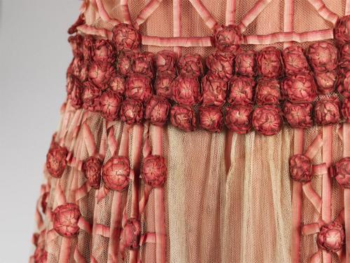 “Roseraie” (Evening Dress)Jeanne Lanvin (French; 1867–1946)Summer 1923White tulle, overa