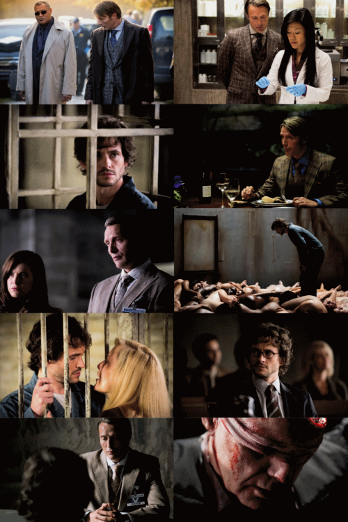 idontfindyouthatinteresting: Hannibal So Far in 100 Pictures (x)