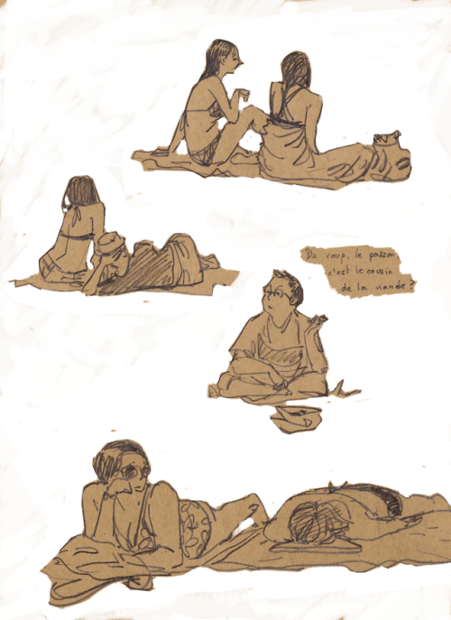 Des dessins d’Annecy.