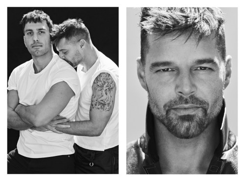 EDITORIAL JWAN YOSEF AND RICKY MARTIN BY MATTHEW BROOKES