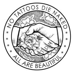 notattoosdienaked:  #allarebeautiful  #NOTATTOOSDIENAKED  Many tattoos, few tattoos, or none…let’s celebrate our beauty in differences. ✊💉www.notattoosdienaked.com 