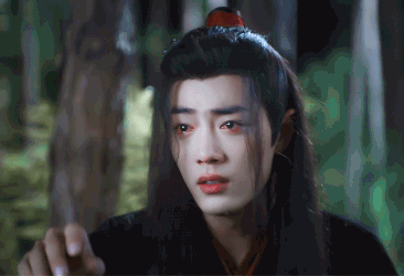 Wei Wuxian grieving in The Untamed