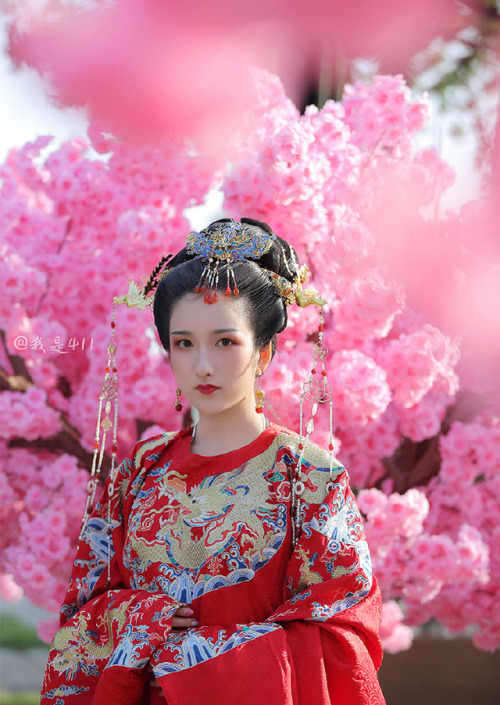 changan-moon:Traditional Chinese hanfu by 我是411