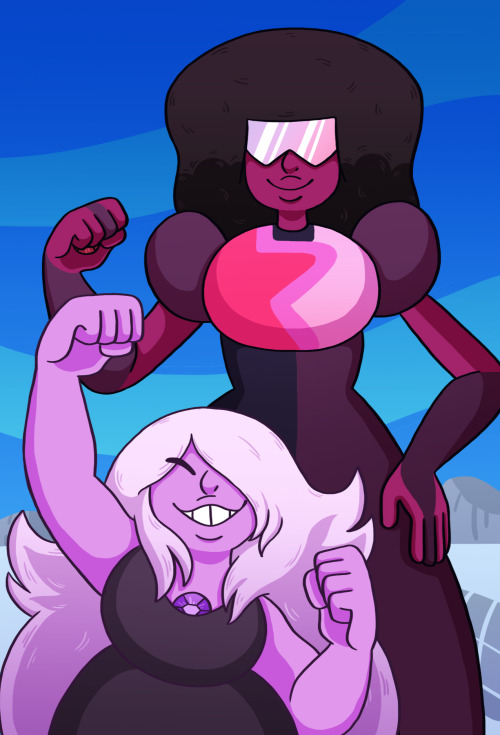 saracapello:  Matching Sugilite postcard prints ♡♡♡ 