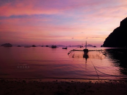 I just need you and some sunsets . . . . . . . . . . . . #RoGerGoesTo #elnido #palawan #philippines