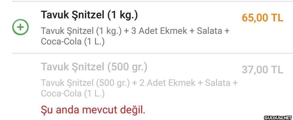 >sipariş notu ekle >hocam...