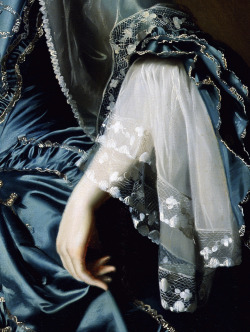  (Detail) Mrs Daniel Sargent formerly known as Mary Turner by John Singleton Copley,1764. 