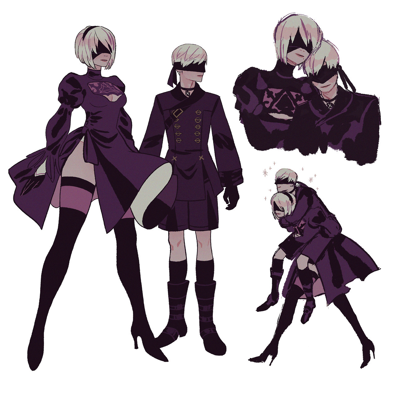 saishoguu: UM NieR:Automata is a great game and I love 2B and 9S (also shoutout to