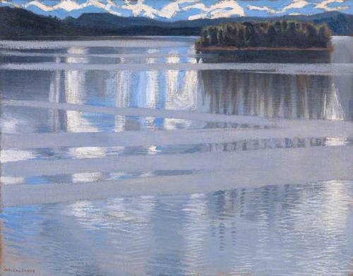 urgetocreate:  Akseli Gallen-Kallela (1865-1931)Lake Keitele, 1905 