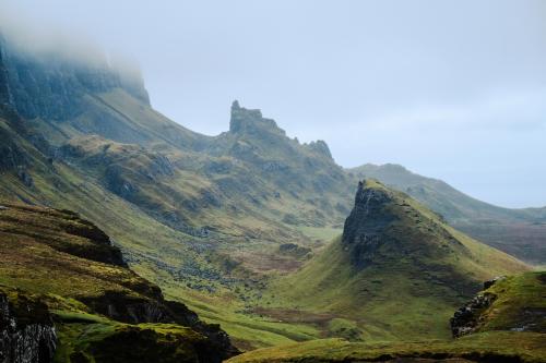 amazinglybeautifulphotography:A misty day at the Quiraing, Isle of Skye, Scotland [6240 × 4160