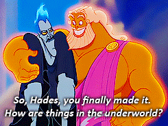 Thescienceofjohnlock:  “Aw Come On Hades, Don’t Be Such A Stiff.” 