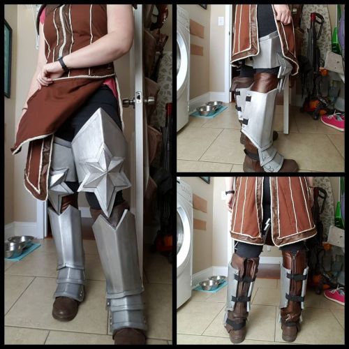 magicmissilescosplay: *Professor voice* GOOD NEWS, EVERYONE! Leg armor build is done. I’m goin