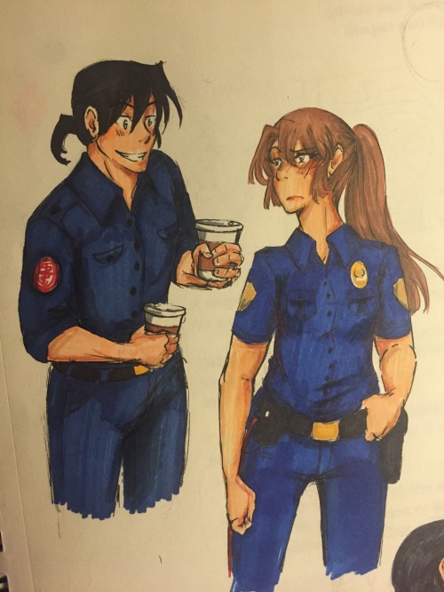 inuyasha-ruined-mylife: Yep. Yep I needed to post these. Paramedic/Hospital!au of my darlings from m