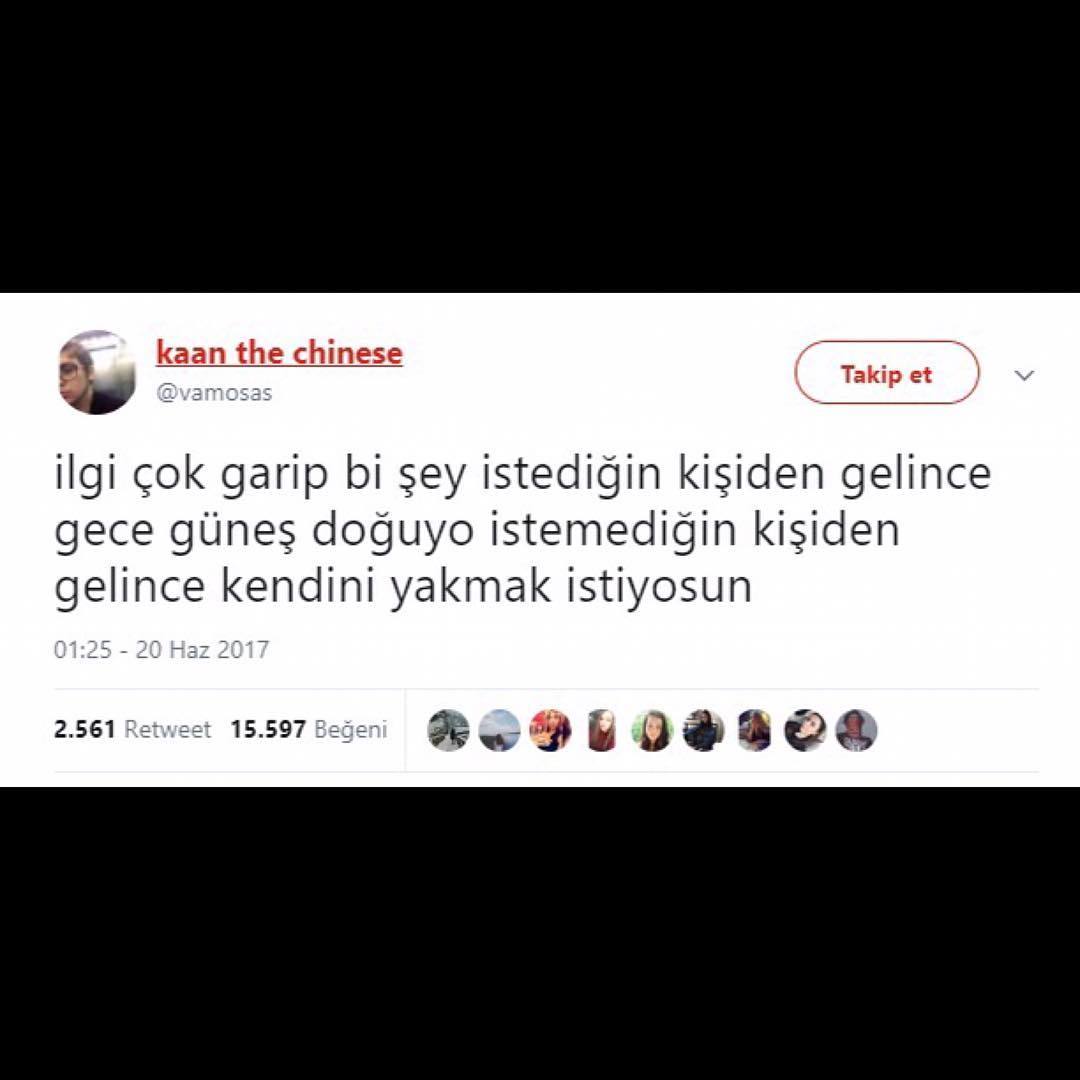 ilgi çok garip bişey....