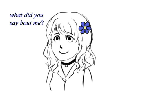 asparklethatisblue:Jo doesn’t need you to hold her flowers