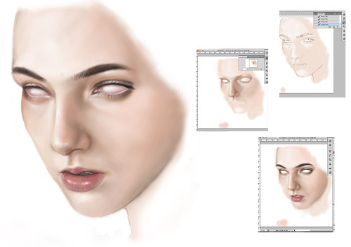 WIP. Lagi nalang wip. Di na ko nakakatapos ng artwork. :))